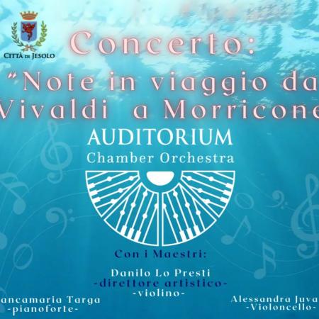 Konzert „Noten auf Reisen – von Vivaldi bis Morricone“